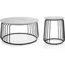  Decor-Rest Furniture Spangle Coffee Table 012-2936C IMAGE 2