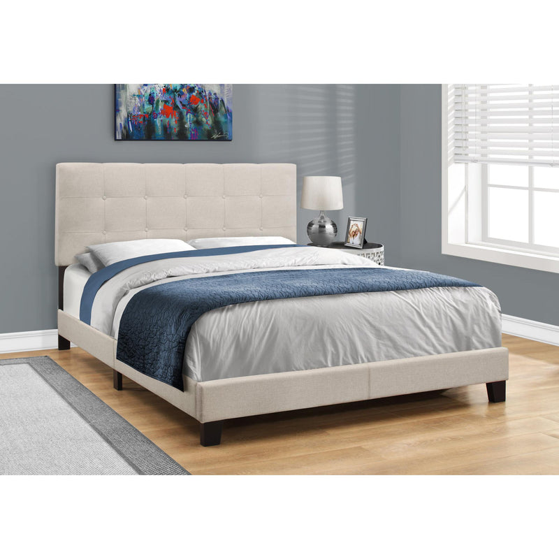 Monarch Queen Upholstered Panel Bed I 5921Q IMAGE 2