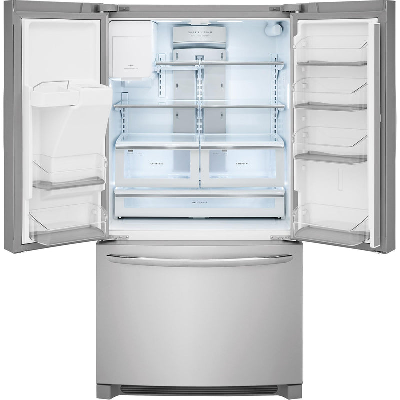  Frigidaire Gallery 36-inch, 21.7 cu.ft. Counter-Depth French 3-Door Refrigerator with Express-Select® Controls FGHD2368TF IMAGE 3