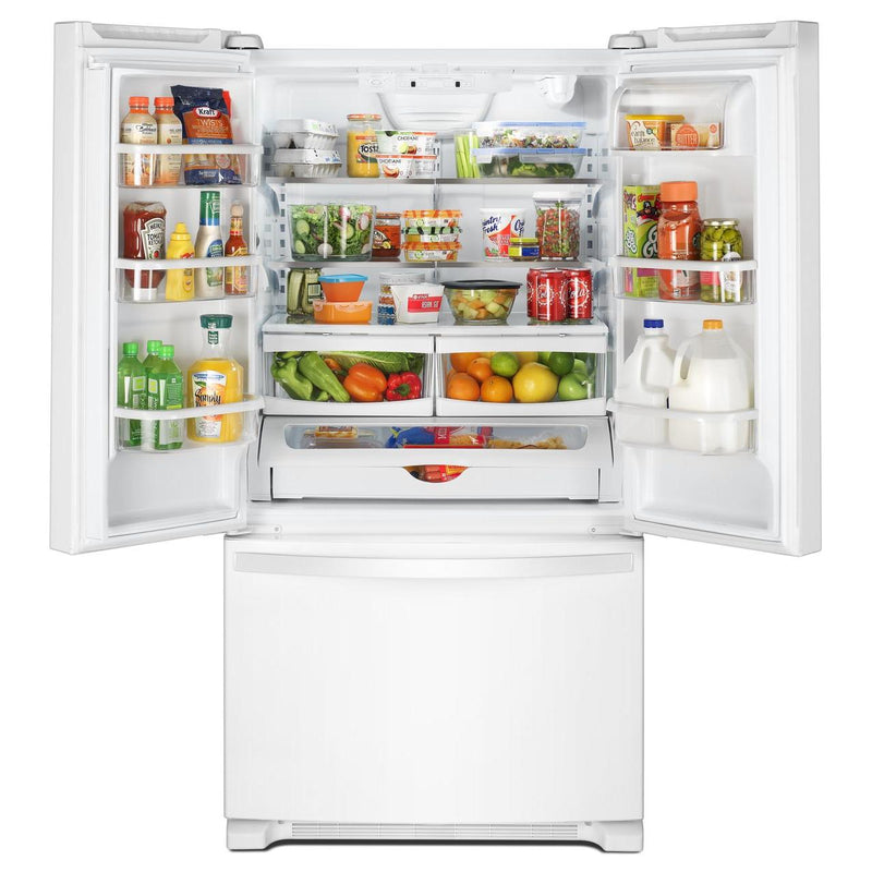 Whirlpool 36-inch, 25.2 cu. ft. French 3-Door Refrigerator with Water Dispenser WRF535SWHW IMAGE 3