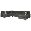 Ballinasloe Fabric 3 Piece Sectional