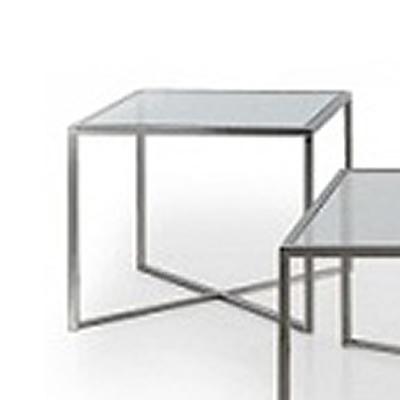 Decor-Rest Furniture Cross Over End Table 012-7111E IMAGE 1