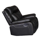  Minhas Furniture Salem Glider Leather Air Recliner Salem Glider Recliner IMAGE 1