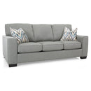  Decor-Rest Furniture Stationary Fabric Sofa 2483 Sofa IMAGE 1