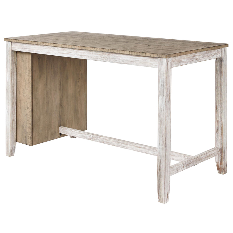Signature Design by Ashley Skempton Counter Height Dining Table with T