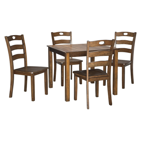 Signature Design by Ashley Hazelteen 5 pc Dinette D419-225 IMAGE 1