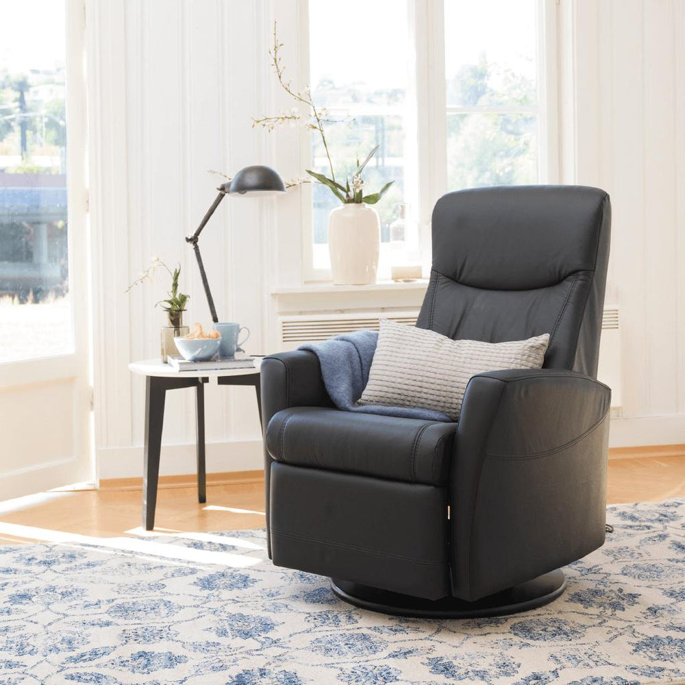 Fjords of Norway Oslo Swivel Glider Leather Recliner Oslo Large-NL-101