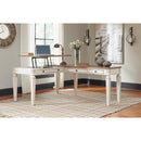 Signature Design by Ashley Realyn H743H2 2 pc Home Office Desk IMAGE 2