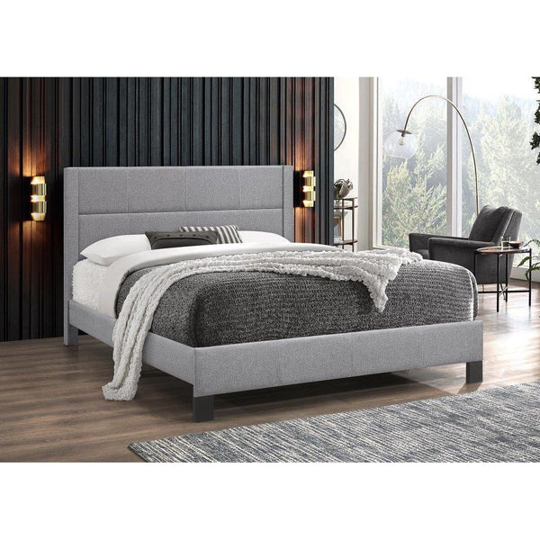 IFDC Queen Upholstered Platform Bed IF 5354 - 60 IMAGE 1