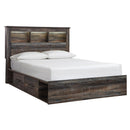  Signature Design by Ashley Drystan Queen Bookcase Bed with Storage B211-65/B211-54/B211-160/B100-13 IMAGE 1