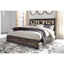  Signature Design by Ashley Drystan King Bookcase Bed with Storage B211-69/B211-56/B211-160/B100-14 IMAGE 2