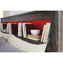  Signature Design by Ashley Drystan King Bookcase Bed with Storage B211-69/B211-56/B211-160/B100-14 IMAGE 5