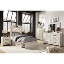  Signature Design by Ashley Cambeck B192B21 Twin Panel Bed with 4 Storage Drawers IMAGE 9