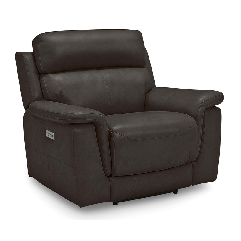 Palliser Granada Leather Recliner with Wall Recline Granada 41058-35 Wallhugger Recliner - Graphite IMAGE 2