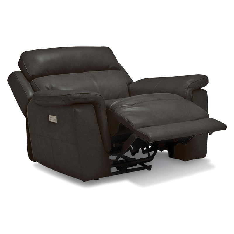 Palliser Granada Leather Recliner with Wall Recline Granada 41058-35 Wallhugger Recliner - Graphite IMAGE 5