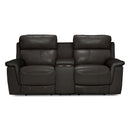  Palliser Granada 41058-68 Loveseat Console with Power - Graphite IMAGE 1