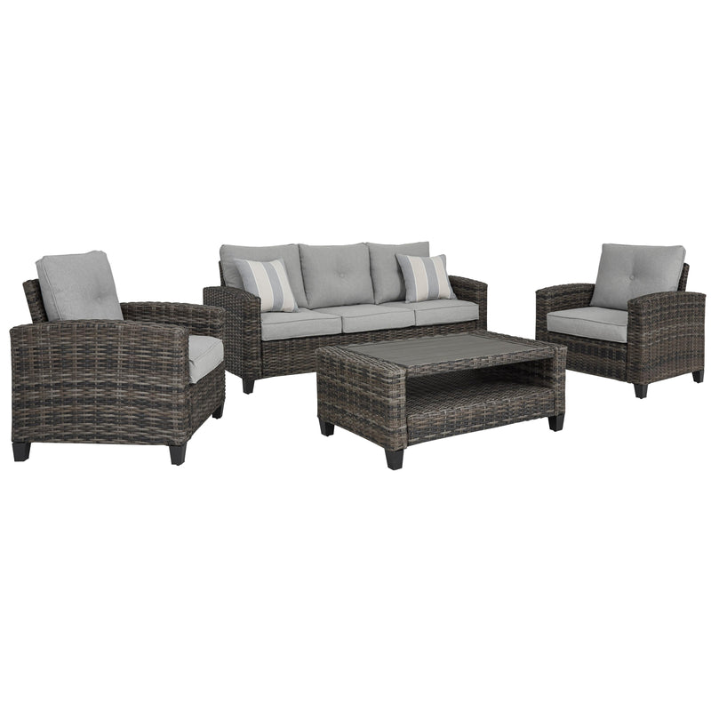 Signature Design by Ashley Outdoor Seating Sets P334-081 IMAGE 1