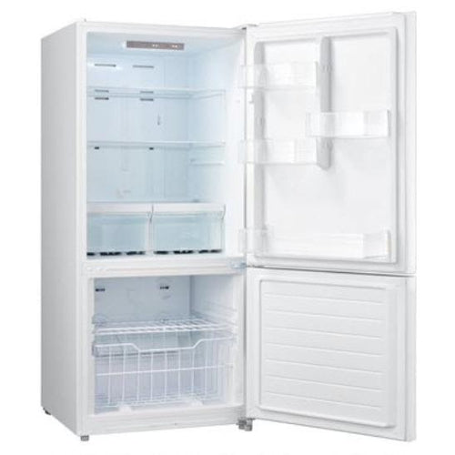 Moffat 30-inch, 18.6 cu.ft. Freestanding Bottom Freezer Refrigerator w