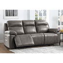 Amax Leather Sydney Reclining Leather Match Sofa 6565-30P3-2131A IMAGE 3