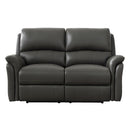 Amax Leather Tyler 6829-20P-2516 Power Reclining Loveseat - Bedford Slate IMAGE 1