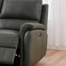 Amax Leather Tyler 6829-20P-2516 Power Reclining Loveseat - Bedford Slate IMAGE 6