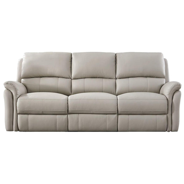 Amax Leather Tyler 6829-30P-2515 Power Reclining Sofa - Berdford Ice IMAGE 1
