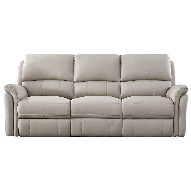 Amax Leather Tyler 6829-30P-2515 Power Reclining Sofa - Berdford Ice IMAGE 1