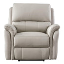 Amax Leather Tyler 6829-10P-2515 Power Recliner - Bedford Ice IMAGE 1