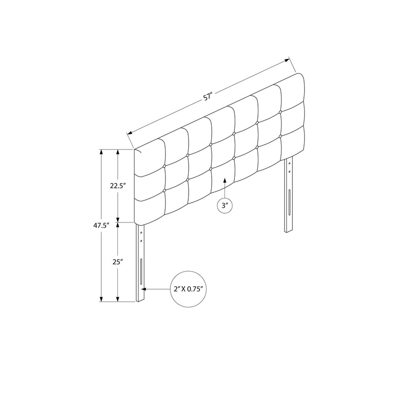 Monarch Bed Components Headboard I 6001F IMAGE 5