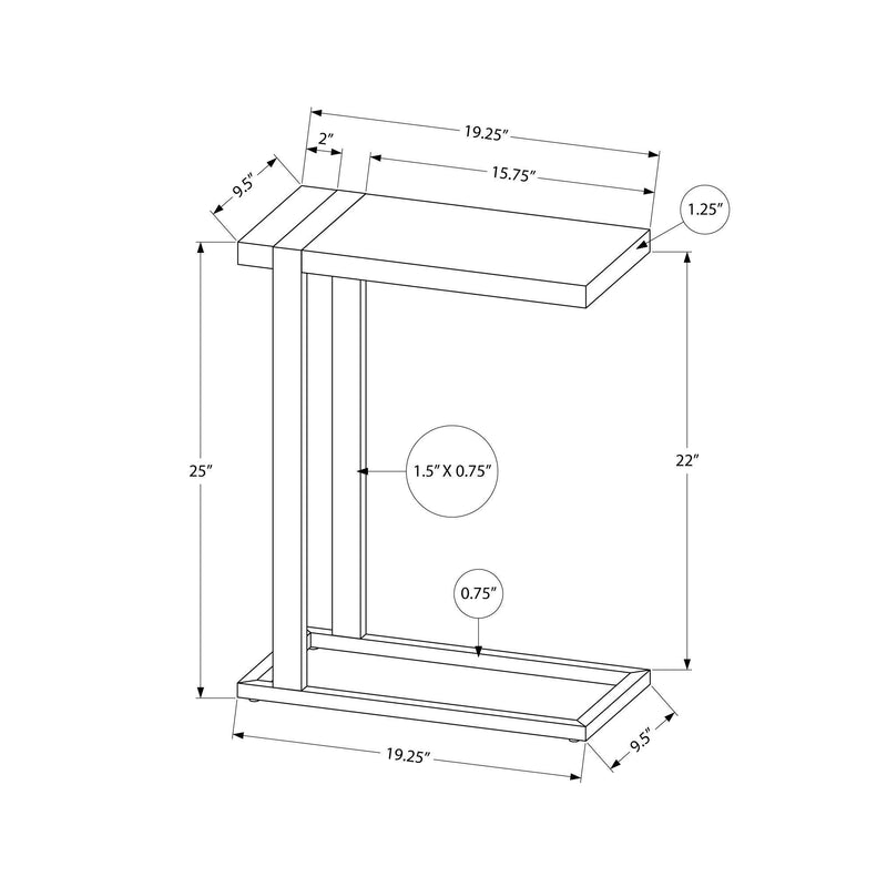 Monarch Accent Table I 2863 IMAGE 10