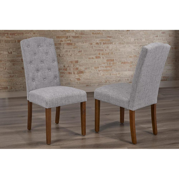 Titus Furniture T-256G Dining Chair - Grey IMAGE 1
