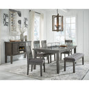  Signature Design by Ashley Hallanden D589-00 Large Upholstered Dining Room Bench IMAGE 5