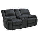 Signature Design by Ashley Draycoll 7650494C Double Reclining Loveseat with Console IMAGE 2