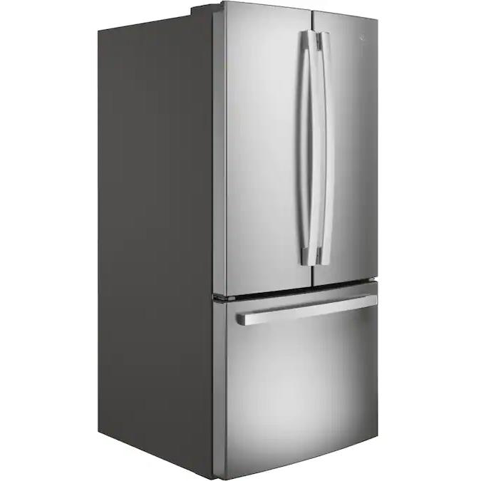  GE 33-inch, 24.8 cu. ft. French 3-Door Refrigerator with Internal Water Dispenser GNE25JYKFS IMAGE 7
