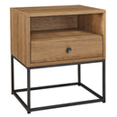 Signature Design by Ashley Thadamere 1-Drawer Nightstand B060-91 IMAGE 1