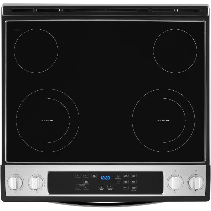 Whirlpool 30-inch Freestanding Electric Range with Frozen Bake™ Technology YWEE515S0LS IMAGE 8