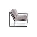  Decor-Rest Furniture 2782-C Chair - Rico Grey IMAGE 3
