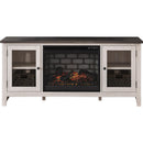  Signature Design by Ashley Dorrinson W287W3 60" TV Stand with Electric Fireplace IMAGE 1