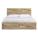  Signature Design by Ashley Hyanna B1050B12 King Panel Storage Bed with 1 Under Bed Storage Drawer IMAGE 2