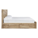  Signature Design by Ashley Hyanna B1050B12 King Panel Storage Bed with 1 Under Bed Storage Drawer IMAGE 3