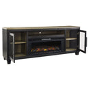  Signature Design by Ashley Foyland W989W1 83" TV Stand with Electric Fireplace IMAGE 2