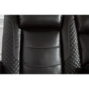 Signature Design by Ashley Party Time 3700318C Power Reclining Loveseat w/ Console and ADJ Headrest IMAGE 8