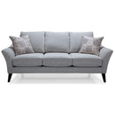  Decor-Rest Furniture 2142-01 Sofa - Denzel Blue IMAGE 2