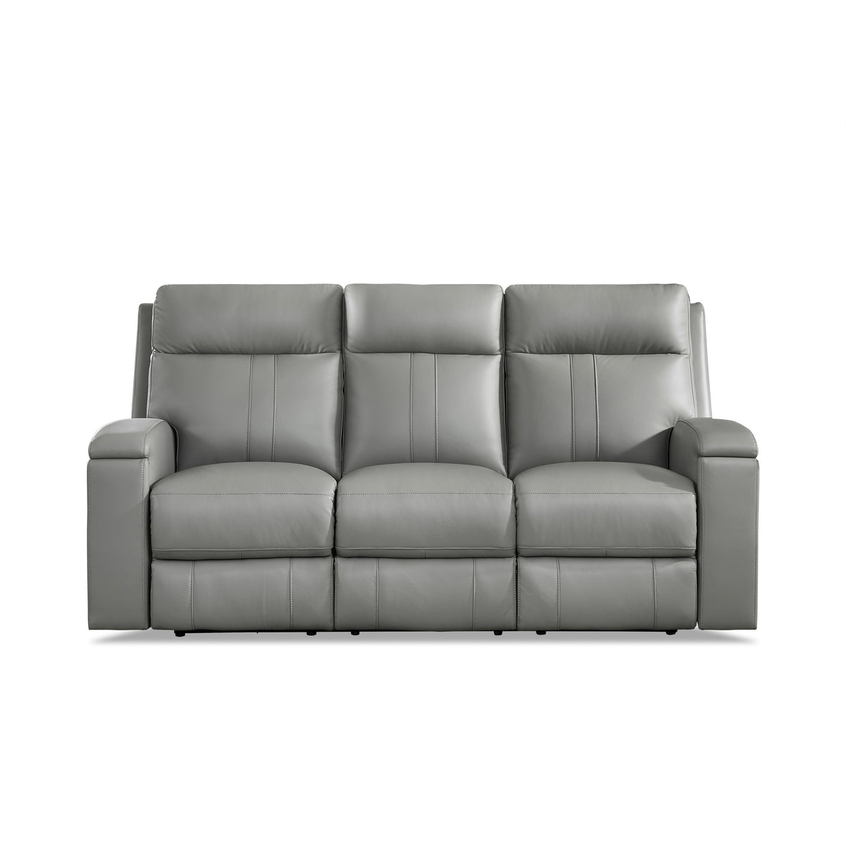 A*m様 新品　searoomlynn Vintage wash ECOレザーラ Amax Leather Sullivan 7076W Power Reclining Zero Grav. Sofa - Silver G
