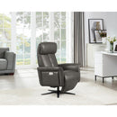 Amax Leather Tulip Power Swivel Leather Recliner 8001S-10PSB-5258 IMAGE 5