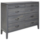  Mako Wood Furniture Robina 8-Drawer Dresser Robina 4300-40-8 Dresser - Sand IMAGE 2