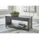  Signature Design by Ashley Freedan T175T1 Coffee Table and 2 End Tables IMAGE 4