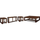 Signature Design by Ashley Watson T481T1 Coffee Table and 2 End Tables with Console IMAGE 1