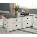  Signature Design by Ashley Havalance T994T1 Lift Top Coffee Table and 2 End Tables IMAGE 2