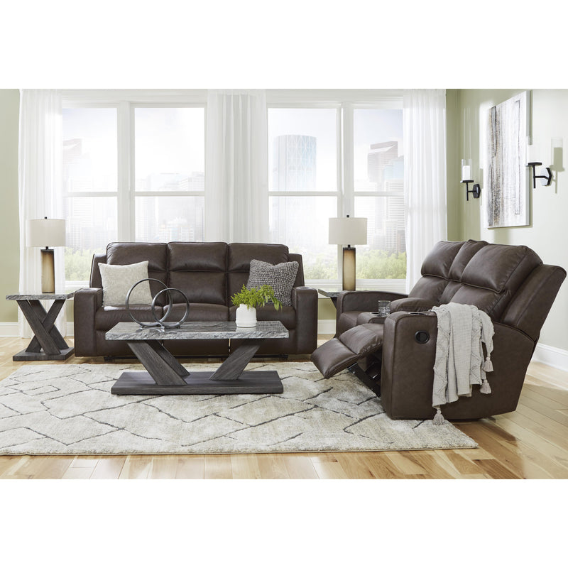 Signature Design by Ashley Lavenhorne 6330689C Reclining Sofa with Drop Down Table IMAGE 16